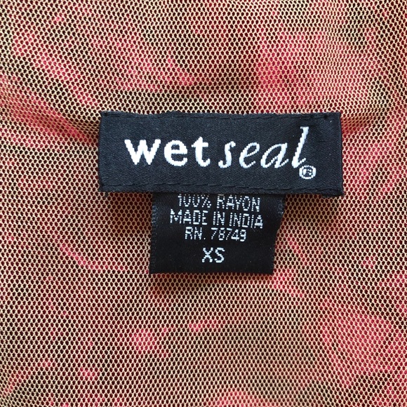 2For $20 Wet Seal Silver Sequin and Gold Mesh Tank - Picture 7 of 8